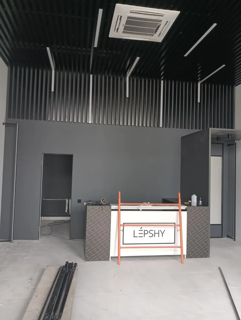 Реечный потолок