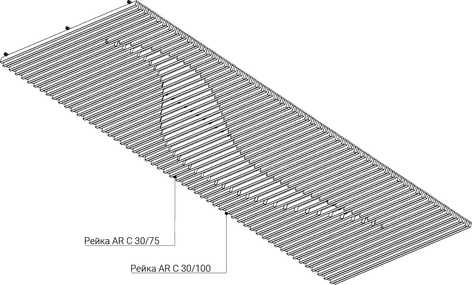 Модель 3 дизайнерского потолка